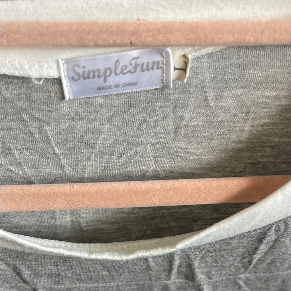 Gray Women's Short Sleeve Tee